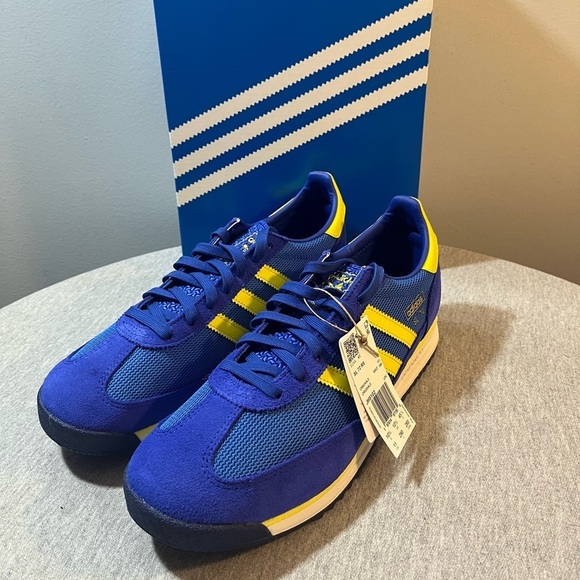 adidas Other - Adidas Originals SL 72 RS Semi Lucid Blue Pure Sulfur NBY Men' Size 11.5 JH5102‍